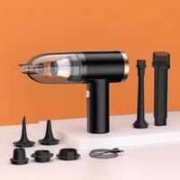 120000PA Powerful Wireless Car Vacuum Cleaner Mini Portable Handheld for Home Appliance Cleaning Machine Car Cleaner Keyboard