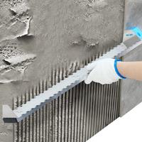Tile Tools Wall Tile Leveling Tool Wall Tile Trowel 2/5" x 2/5" Square Notch Trowel 24in, for Large