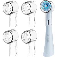 Toothbrush Dustproof Covers Caps Compatible with Braun Oral B Replacement Heads and iO Series Electric Toothbrush Head Protector
