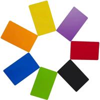 Free Shipping Design! Customize 30pcs RFID PVC Smart Card NFC Cards with 13.56Mhz Chip Colored Plastic Contactless Cards