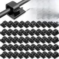 50PCS Cable Clips For Car Dash Camera Dashboard Cable Clip Organizer Cars Phone Charger Cord Holder