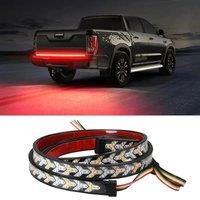 Dynamic Pickup DRL Turn Signal Lamp Tail Truck Tailgate Light Bar LED Strip Reverse Brake Lamp Sequential Flowing Turnning Lamp