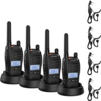 BAOFENG BF-88ST Pro Walkie Talkie, Upgraded Long Range Rechargeable License-Free PMR446 Two Way