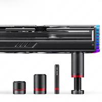 JEYI GPU Support Bracket, Graphics Video Card Brace with Height Adjustable, Aluminum Metal Material with Anti-slip Magnetic Base