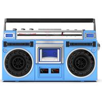 Boombox Radio Cassette Player Recorder, AM/FM -SW1/SW2 Radio, Wireless Streaming, USB/Micro SD Slots,Convert Cassettes to USB