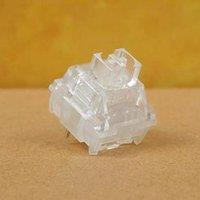 TTC Frozen V2 Silent Mute Switches Linear 39 gf 3 Pins RGB SMD Transparent Clear Silence Switch Lubricated Mechanical Keyboard