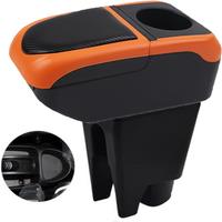 For Car Citroen C1 Peugeot 107 Toyota Aygo BJ Byd F0 Armrest Box Interior Parts Center Console Arm Storage Elbow Rest with USB