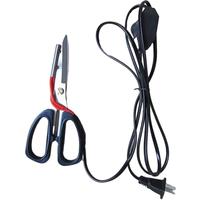 Electrothermal Scissors Stainless Steel Electric Heating Tailor Scissors Heated Cutting Scissors for Curtain Non-Woven Fabrics