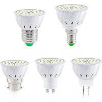 GU10 LED Light Bulb MR16 Spotlight E27 Ceiling Lamp AC220V Living Room GU5.3 Indoor E14 Home Bedroom Soft Lighting B22 Cool/Warm
