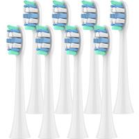8pcs Replacement Toothbrush Heads Compatible with Philips Sonicare Replacement Electric Brush Head 4100 6500 6100 7500 5300 1100