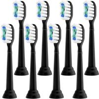 8 Pcs Replacement Toothbrush Heads Compatible with Philips Sonicare Diamond Clean Electric Brush Head Hx6920 4100 5100 6100 1100