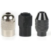 2PC/Lot Universal Multi Keyless Dremel Chuck Mini Drill Collet Electric Grinder Accessories 0.5-3.2mm Stainless Steel Nuts