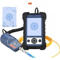 AUA-400 Fiber Microscope Optical Fiber Video Inspection Probe Fiber Inspector With LCD