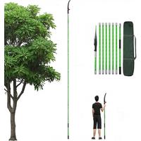 High Branch Saw 8 Sections 8 Meters 26 Feet Manual Branch Pruner Garden Tool Extended Combination Pole Pruning High Altitude Saw
