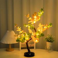 LED Tree Lights,Bonsai Lamp,Table Light,Adjustable Branches,Summer Illuminated,Home lighting,for