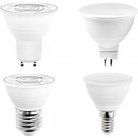 GU10 LED Light Bulb MR16 Spotlight E27 Ceiling Lamp E14 220V For Home Living Room Indoor Soft