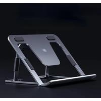 Laptop Stand Adjustable Non-slip Hollow Out Desktop Laptop Holder Aluminum Load 10kg Cooling Bracket