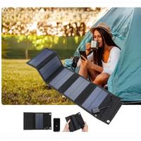 800W Foldable Solar Panel Phone Charger 5V USB Power Wholesale Outdoor Power Generator Supply for