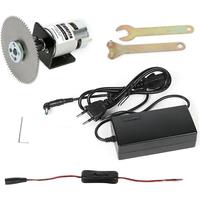 100MM Saw Blade 775 Motor Circular Saw Double Ball Bearing Motor Table Saw Adjustable Speed Power Adapter