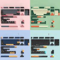 German keyboard keycaps Cherry Profile PBT Sub Dye ISO Layout DE Keycaps 136-156 Keys For Mechanical Keyboard 7U Space