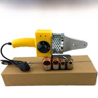 16/20/25/32mm 4Sets Die Heads Ppr Water Welder, Temperature Controled Plastic Pipe Welding Machine