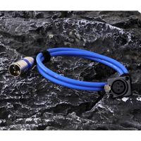 0.2M-30M D Type 3Pin XLR Female MIC Socket to XLR Male Cannon Connector Converter Balanced Speaker Sound Audio Extension Cable