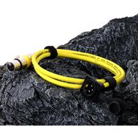 0.2M-30M D Type 3Pin XLR Male MIC Socket to XLR Female Zinc Alloy Plug Adapter Converter with Shielded Audio Extension Cable