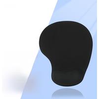 EXCO Ergonomic Mouse Pad with Silicone Wrist Support Rest Comfortable Mousepad Non-Slip PU Base for Pain Relief Computer Office