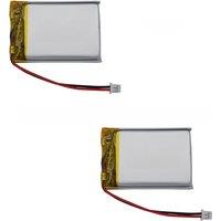 2PCS 3.7V 350mAh 1.29Wh Rechargeable Lipo Battery 402535 JST 2pin 1.25mm Connector For DashCam Camera Bluetooth Speaker Mouse
