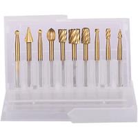 Electric Grinding Accessories Woodworking Milling Cutter High-Speed Steel Rotary File Engraving