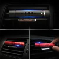 Car Air Vent Freshener Perfume Diffuser Metal Air Conditioning Outlet Clip with 5 Aroma Fragrance