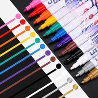 Waterproof Car Paint Pen Wheel Tire Oily Painting Marker Touch Up Fill Paint Pen Scratch Remover Vehicle Tyre Paint Mark Pen