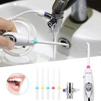 Dental SPA Faucet Tap Oral Irrigator Water Dental Flosser Toothbrush Irrigation Teeth Cleaning