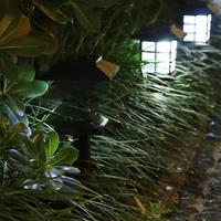 2 Pack Solar Pathway Light Outdoor Solar Lamp Waterproof Landscape Lighting for Garden Yard Patio Walkway Driveway Camping Decor