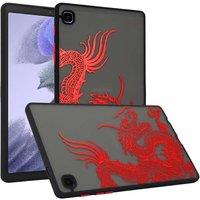For Samsung Galaxy Tab A9 plus 2023 Case 11 Inch - Chinese Loong Dragon Matte Design Compatible with S9 S8 S7 S9 FE Funda Capa