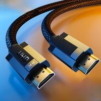 Toocki 8K@60Hz HDMI Compatible Cable For Xiaomi Box PS5 PS4 Laptop Projector 48Gbp High Speed HDMI-Compatible 2.1 Cable Splitter