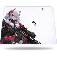 EXCO Mouse Pad Gaming with Stitched Edge Non-Slip Rubber Base Smooth Cloth Computer Mousepad for Office Home Laptop Portable