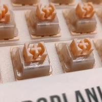 Sea Fog Sakura Pink Silent Switch Custom Office Gaming Mechanical Keyboard Linear 5pin Factory Lubed for 22mm Spring Accessories