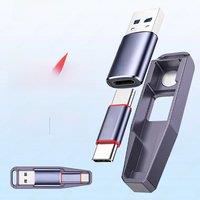 JEYI USB Adapter Set, Type-c Converter USB-A to USB-C 10G, USB-C to USB-C 20G with Fast Charge OTG