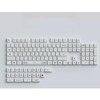 XDA PBT Keycaps Korean English Dye Sub White Keycap For Mechanical Keyboard Gamer Wooting GMK67 키보드 KR Key Caps Custom