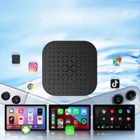 CarlinKit Mini Ai Box Wired To Wireless Android Auto CarPlay Adapter For Netflix YouTube Smart Car Video TV Box Qualcomm QCM2290