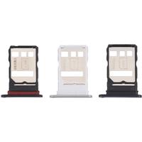Dual SIM Card Tray For Huawei Y9a Phone SIM1 + SIM2/NM Card Tray Adapter Replacement Part