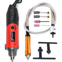 Electric Grinder Mini Handheld Wood Carving Jade Polishing Carving Tools Micro Grinder Electric Pen Mini Drill