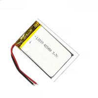 3.7V Li lithium polymer battery 3.7V 800mAh For Navigator driving recorder Bluetooth speaker Tire pressure monitoring 423450