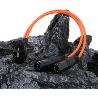 XLR Splitter Cable,3Pin XLR Female to Dual 5Pin Male Adapter Converter Audio Extension Cord for MIC Stage Lighting Turnaround