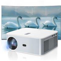HORLAT 4K Projector 1500Ansi Lumens Android 12 LED Beamer Full HD 1080P Video Home Theater Keystone 5G WiFi Portable Proyector