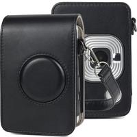 Full Body Camera Retro PU Leather Case Bag with Strap for FUJIFILM instax mini Liplay