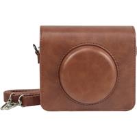 PU Leather Bag For Kodak Mini Shot 3 Square Retro 2021/ C300R Instax Camera Full Body Protective Push-button Case with Strap