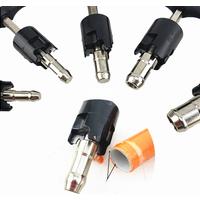 Internal and External Reamer Handle for Plastic Pipe Plumbing T-Calibrator Tool Accessory Whole Circle Hole Chamfer Tool Repair