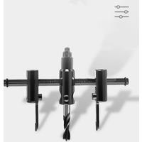 Airplane Type Woodworking Hole Opener 30-120mm Cutter Drill Bit Adjustable Size Hole Opener Reamer